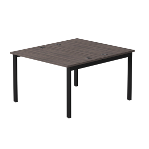 Бенч-система на 2 места Everprof EVO на металлокаркасе 1180х670(1370)x755 Дуб Пасадена/Черный