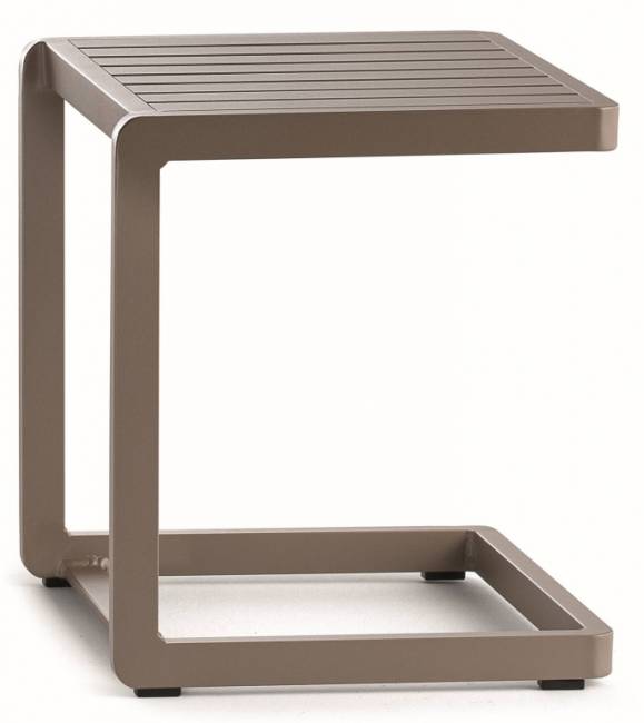 Столик металлический для лежака GT 927 тортора 400х400х450 мм