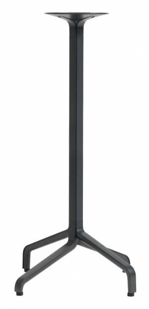 Подстолье металлическое барное Frasca High Fix антрацит 450х450х1070 мм