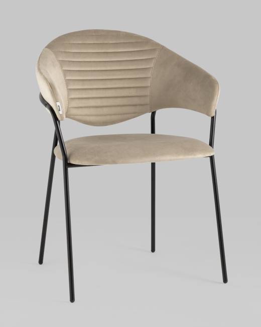 Стул Алексис велюр капучино 2 шт