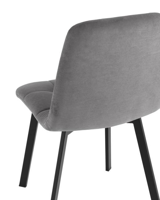 Стул Oliver Square велюр темно-серый