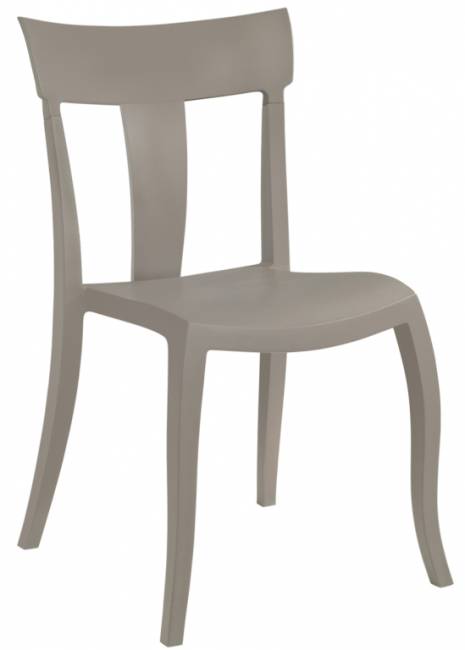 Стул пластиковый Toro-S тортора 490х550х840 мм