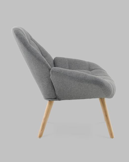 Кресло Олби Квадро серый