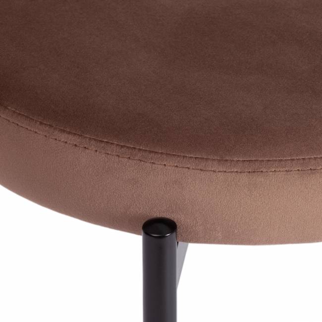 Стул REVO (mod. 7033) / 1 шт. в упаковке ткань/металл, 47х54х82 см, высота до сиденья 47 см, коричневый barkhat 12/черный коричневый barkhat 12/черный ткань/металл Стул REVO (mod. 7033) / 1 шт. в упаковке ткань/металл, 47х54х82 см, высота до сиденья 47 см, коричневый barkhat 12/черный коричневый barkhat 12/черный ткань/металл