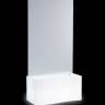 Кашпо пластиковое светящееся Prive Lighting белый 860х480х1600 мм