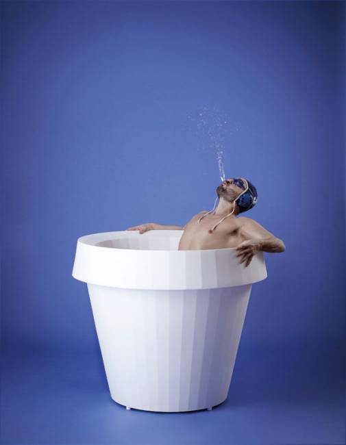 Кашпо пластиковое Gio Tondo Standard Ø1100х920 мм Кашпо пластиковое Gio Tondo Standard Ø1100х920 мм