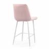 Барный стул Седа К розовый / белый