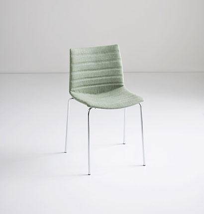 Стул на металлокаркасе с обивкой Kanvas NA Full 470х500х790 мм