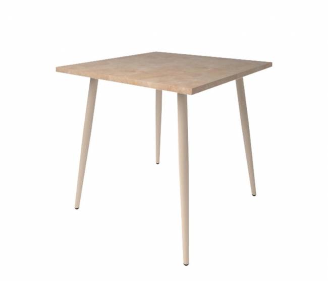 Стол "Бруно" СТ31 из металла и ДСП 80х80х75