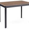 Стол Dikline L110 Дуб Галифакс (ЛДСП EGGER)/Опоры черный