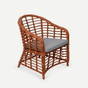 Кресло Miro (с упаковкой) Африканский закат, RAL 8023, Mossle 990