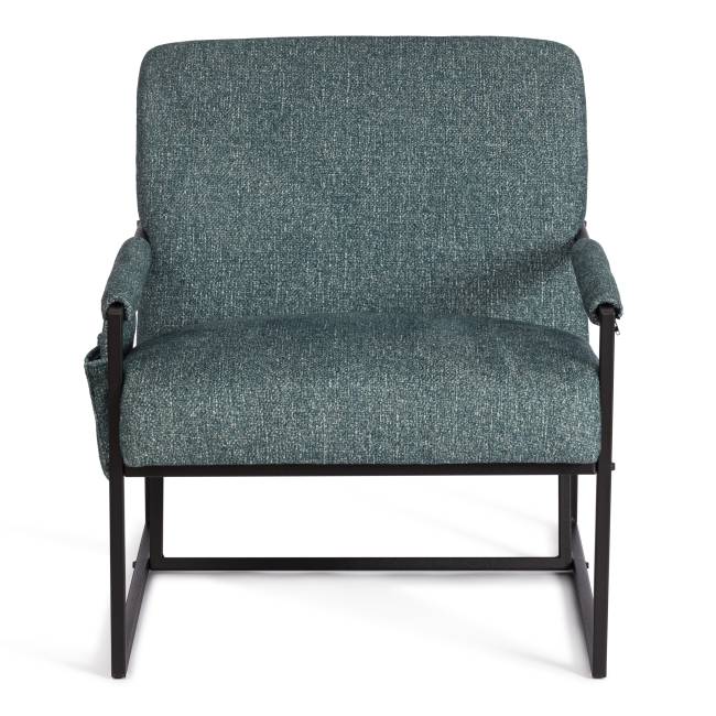 Кресло Charli LUX/Чарли Люкс велюр/букле, vtшейп изумрудный, 70х80х82см изумрудный велюр/букле