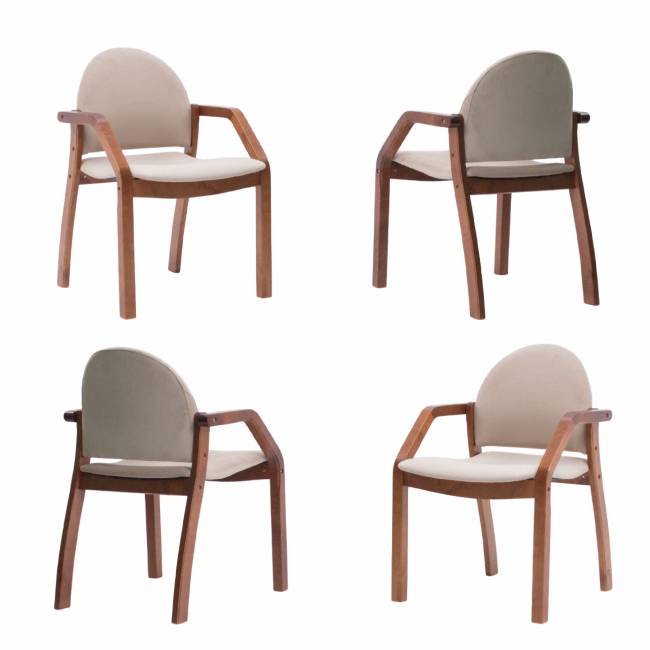 Стул-кресло Джуно комплект из 4 штук