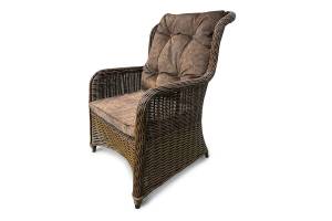 Кресло с 2 подушками SAN MARINO, бронзовый