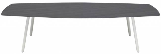 Стол ламинированный Squid белый, сланец 2990х1290х730 мм Стол ламинированный Squid белый, сланец 2990х1290х730 мм