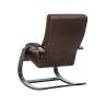 Кресло-качалка Leset Милано Венге текстура Malmo 28 (коричневый)