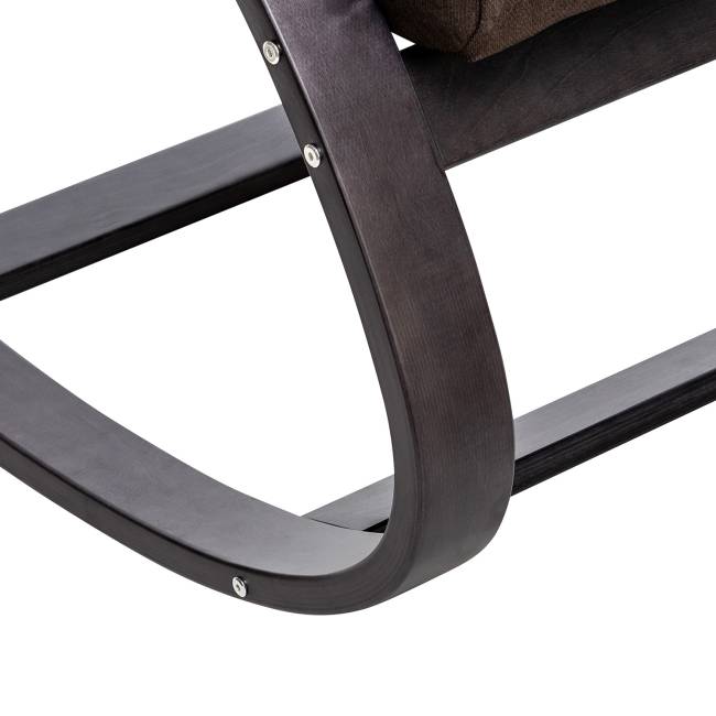 Кресло-качалка Leset Милано Венге текстура Malmo 28 (коричневый)