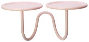 Подставка для цветов настенная Mimosa бледно-розовый 420х215х230 мм