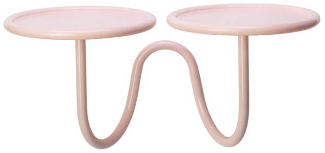 Подставка для цветов настенная Mimosa бледно-розовый 420х215х230 мм