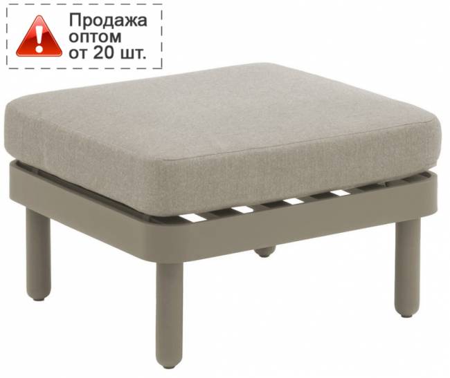 Пуф с подушкой Leon 652х652х285 мм Пуф с подушкой Leon 652х652х285 мм