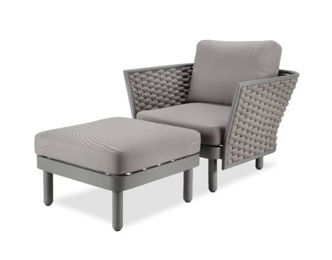 Пуф с подушкой Leon 652х652х285 мм Пуф с подушкой Leon 652х652х285 мм