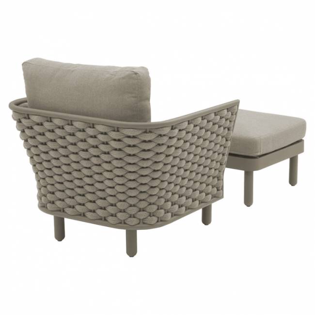 Пуф с подушкой Leon 652х652х285 мм Пуф с подушкой Leon 652х652х285 мм