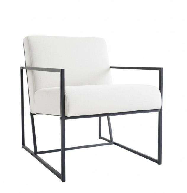 Кресло Алекс шенилл белый