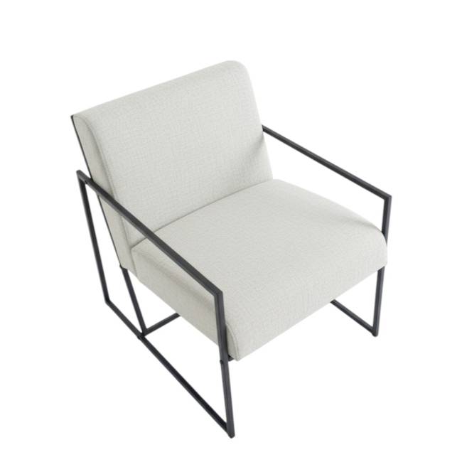 Кресло Алекс шенилл белый