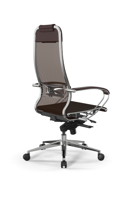 Кресло Samurai L1-1K - TS /Uc00/Nc00/K2cL(M06.B32.G11.W03), темно-коричневый