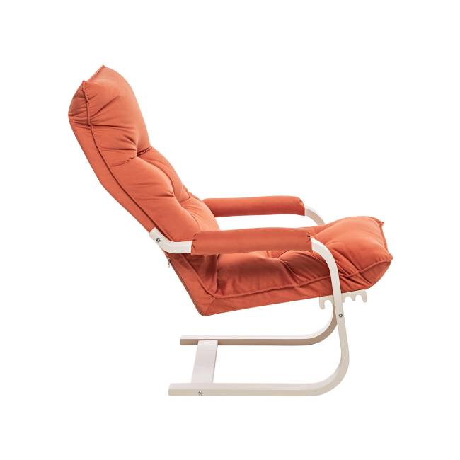 Кресло-трансформер Leset Оливер Слоновая кость V39 оранжевый