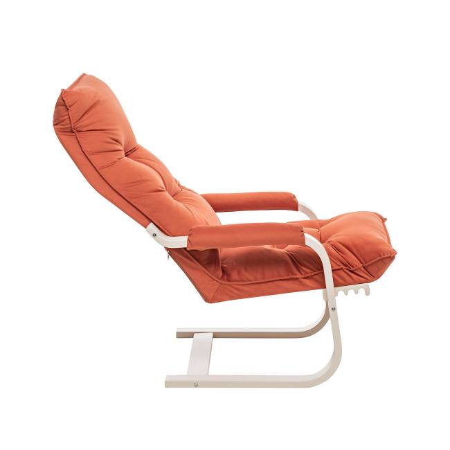 Кресло-трансформер Leset Оливер Слоновая кость V39 оранжевый