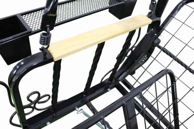 Качели садовые "Усадьба", четырехместные, бордо