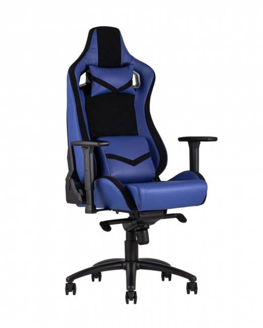 Кресло игровое TopChairs Racer Premium синее