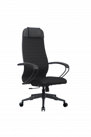 Кресло МЕТТА-21(MPRU)/подл.130/осн.002, черный