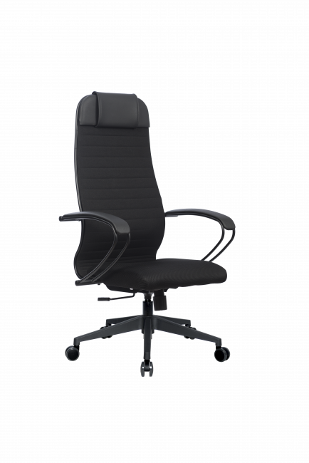 Кресло МЕТТА-21(MPRU)/подл.130/осн.002, черный